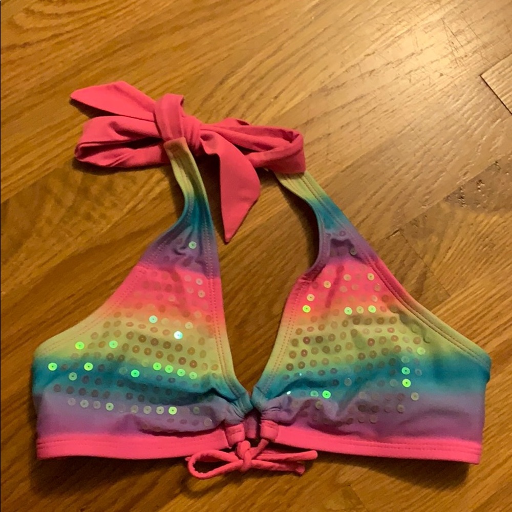 justice bathing suit top
